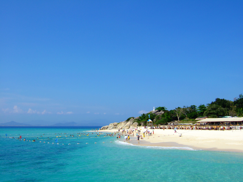 蜈支州岛海滨浴场